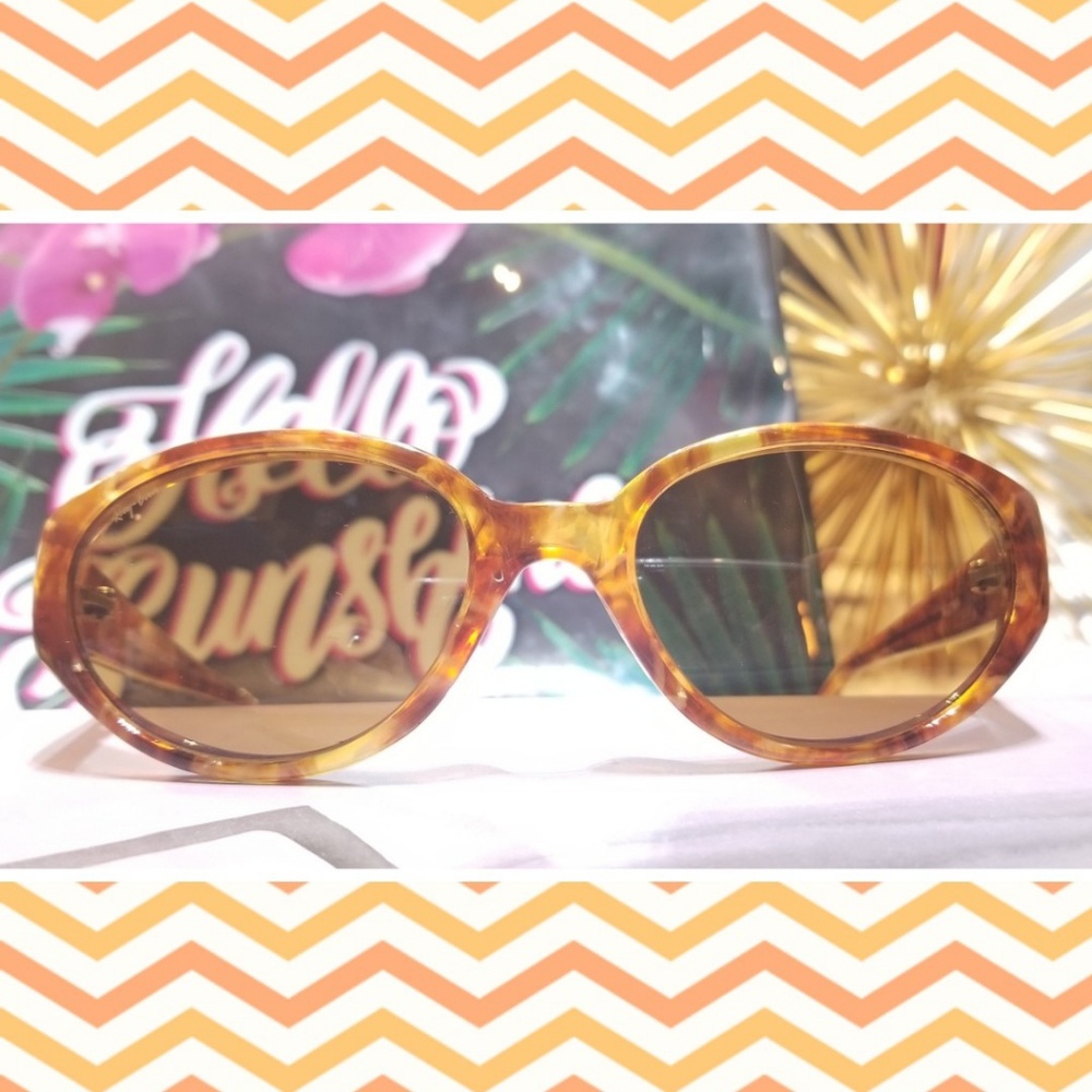 Ray-Ban B&L EUC Tortoise Ritual Sunglasses - Picture 2 of 8